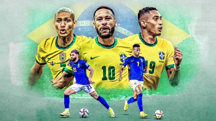 Brazil Strikers World Cup