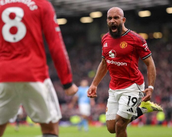 Bryan Mbeumo Celebrating Goal