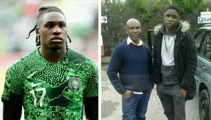 Calvin Bassey Father Kingsley Ughelumba