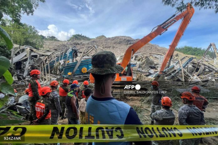 Cebu City Landfill Collapse Rescue Efforts