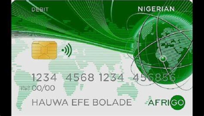 Central Bank Of Nigeria Atm Debit Card