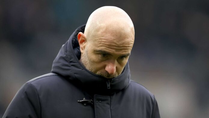 Chelsea Football Team Coach Enzo Maresca