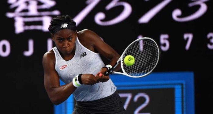 Coco Gauff At Australian Open