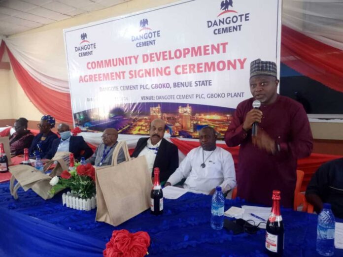 Dangote Cement Community Development