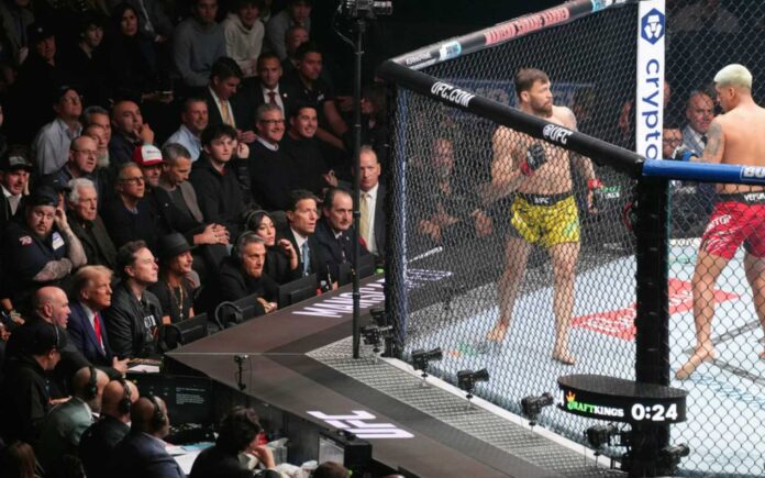 Donald Trump Fighting Ufc Event