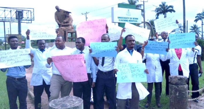 Edo State Doctors Protest