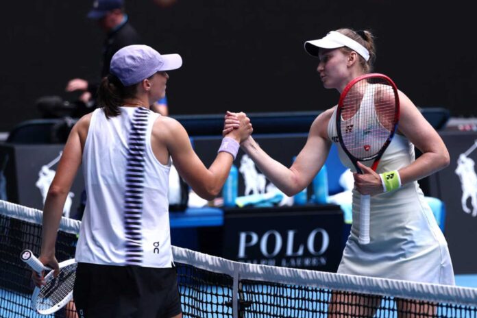 Elena Rybakina Iga Swiatek Australian Open