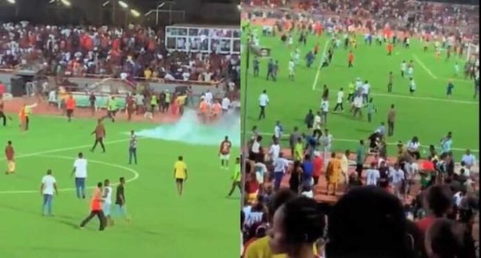 Enyimba Fc Crowd Trouble Match