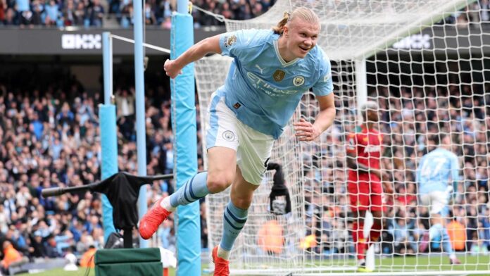 Erling Haaland In Action