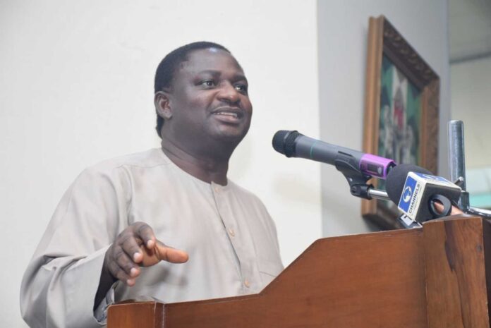 Femi Adesina Speaking At Media Lecture