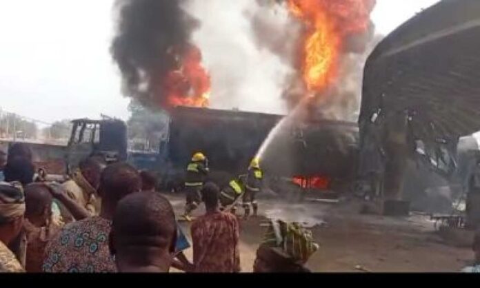 Fire Incident Kishi Truck