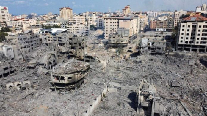 Gaza Air Strike Aftermath