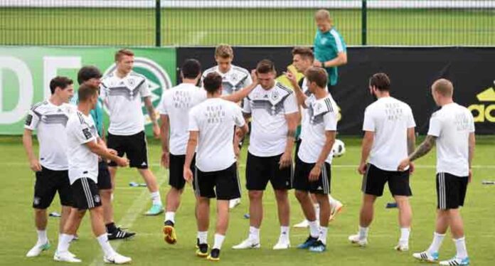 Germany Football Team Training In Usa