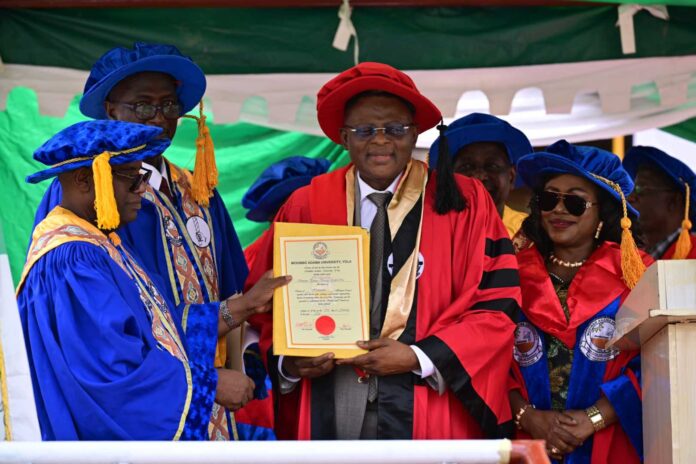Governor Bassey Otu Honorary Doctorate Ceremony