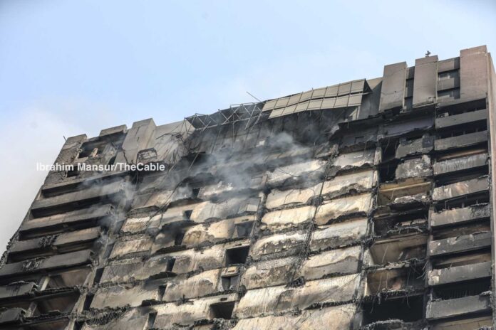 Great Nigeria Insurance House Fire Lagos