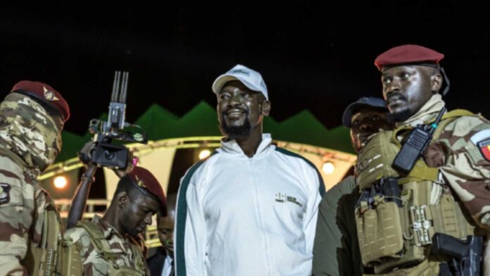 Guinea President Elect Mamady Doumbouya