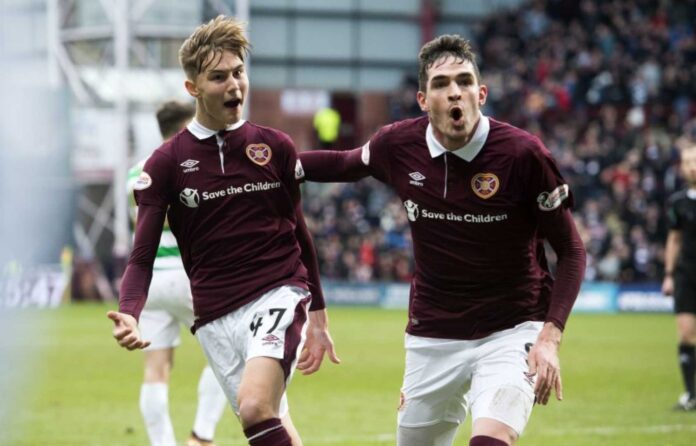 Hearts Vs United Football Match