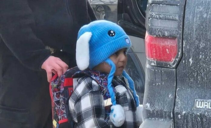 Ice Arrest 5 Year Old Boy