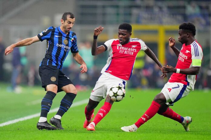 Inter Milan Vs Arsenal Soccer Match