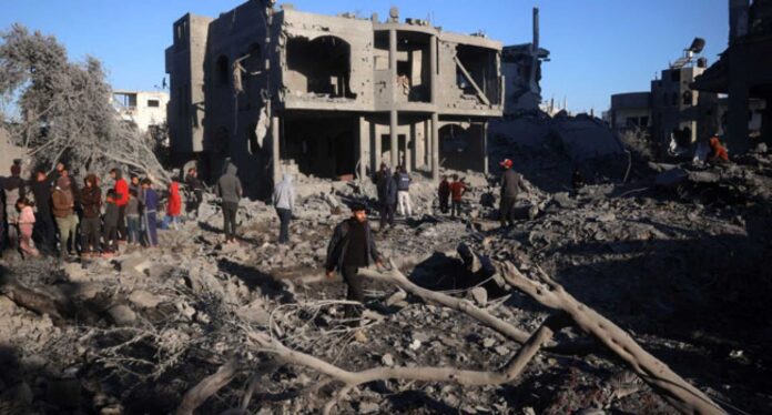Israeli Strikes In Gaza, Destruction Aftermath