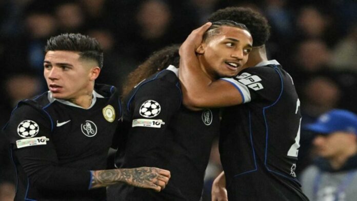 Joao Pedro Celebrating Chelsea Goal