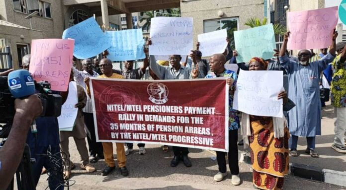 Kaduna Pensioners Protest Over Unpaid Pensions