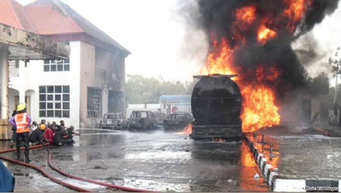 Kano State Petrol Station Fire Outbreak