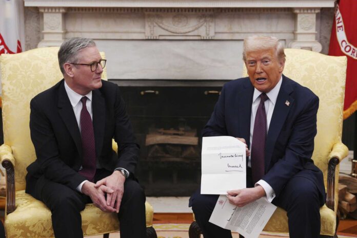 Keir Starmer, Donald Trump, Nato Troops