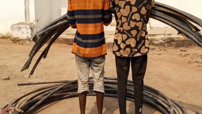 Kogi State Security Arrest Communication Cables