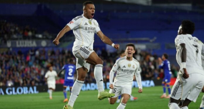 Kylian Mbappé During Laliga Match