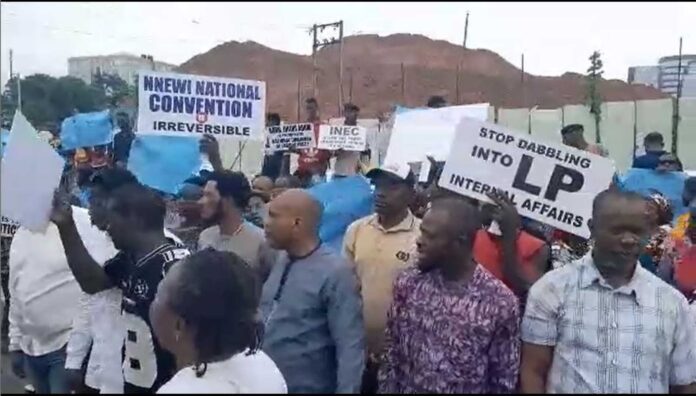 Labour Party Protest Inec Abuja