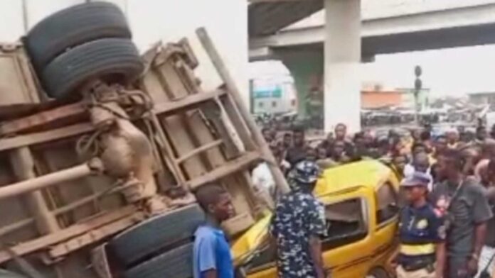 Lagos Road Accident Driver Truck