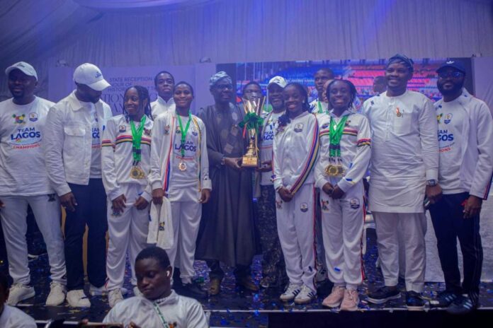 Lagos State Athletes Receiving Awards