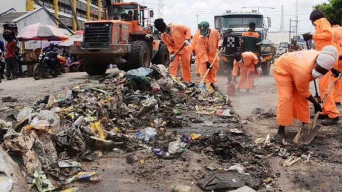 Lagos Waste Management Authority Enforcement Operations
