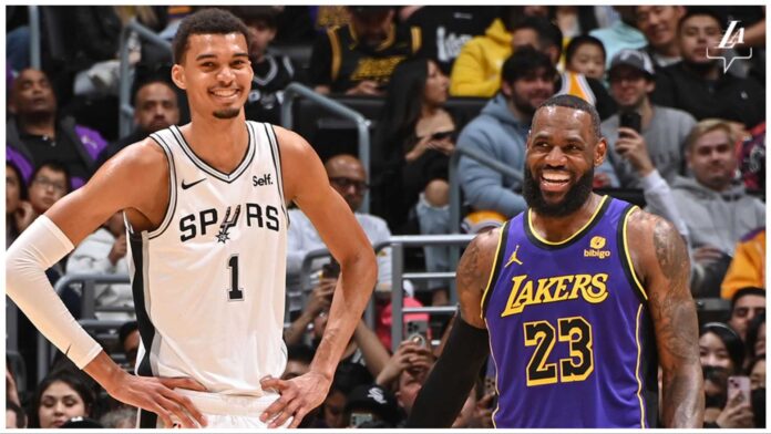 Lakers Spurs Nba Basketball Game January 2026