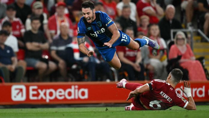 Liverpool Vs Bournemouth Premier League Match