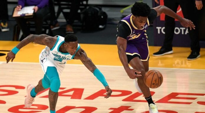 Los Angeles Lakers Vs Charlotte Hornets