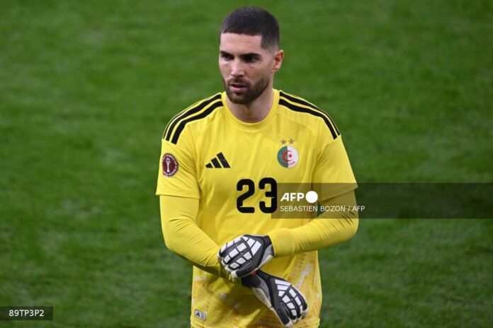 Luca Zidane Algeria Goalkeeper Afcon