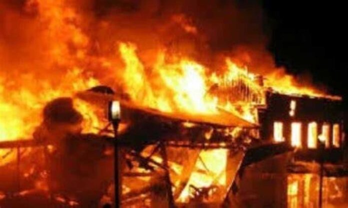 Mangu Market Fire Incident