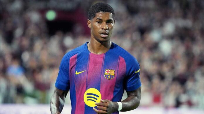Marcus Rashford Playing For Barcelona