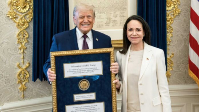 Maria Corina Machado Trump Nobel Peace Prize