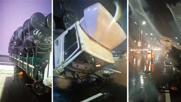 Mini Truck Accident Third Mainland Bridge
