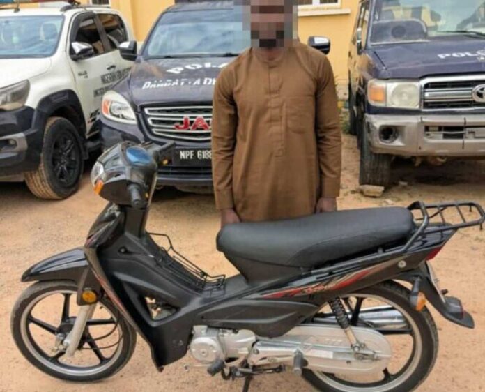 Motorcycle Snatcher Arrested In Kano