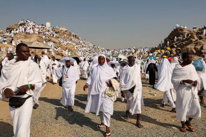 Muslim Pilgrims In Saudi Arabia