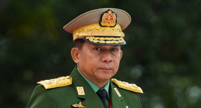 Myanmar Military Chief Min Aung Hlaing
