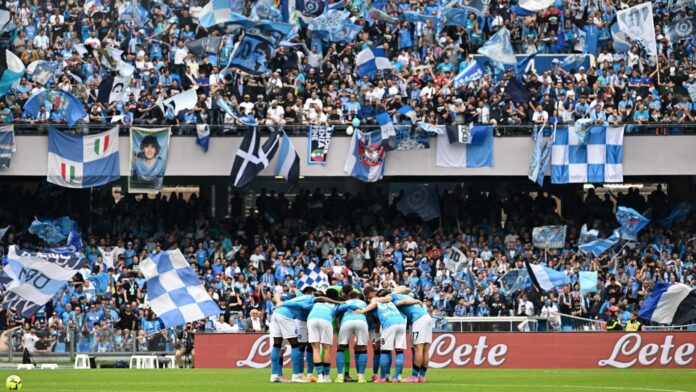Napoli Stadium Fans Football