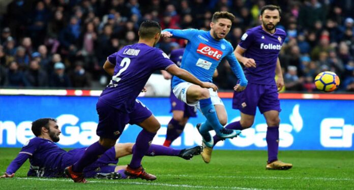 Napoli Vs Fiorentina Serie A Match