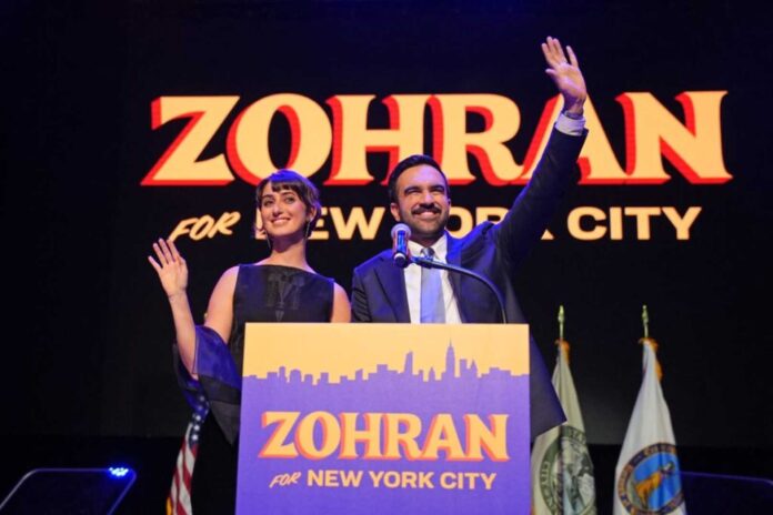 New York City Mayor Zohran Mamdani