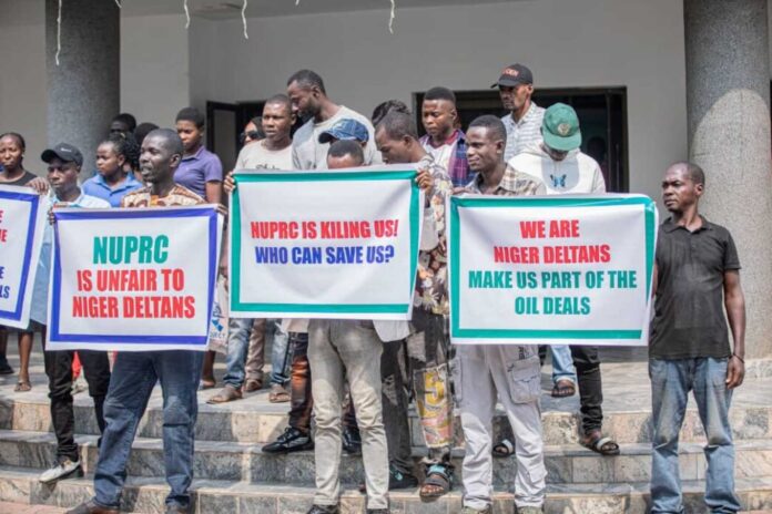 Niger Delta Oil Community Protest