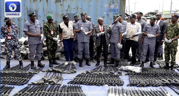 Nigeria Customs Service Arms Handover Ceremony